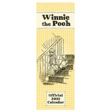 Winnie the Pooh Official 2019 Sketch Slim Calendar